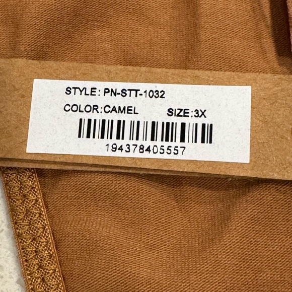 NWT Skims - Fits Everybody T- string Thong - Camel, 3X - Picture 8 of 11